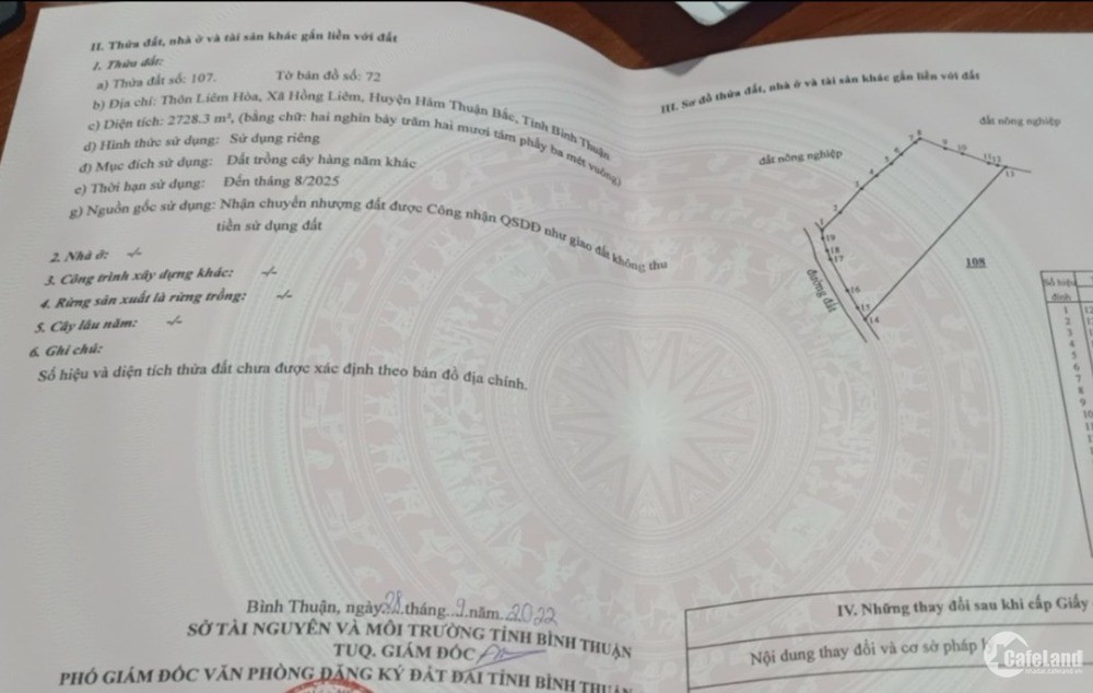 3 lô đất hồng liêm liền nhau giá rẻ, cách cao tốc 4,5km gần QL1A Lh 0938677909