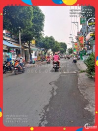 Q12. Gấp! Nhanh thì còn! Nhà MẶT TIỀN Kinh Doanh gần chợ Hiệp Thành, 64m2, 2T.