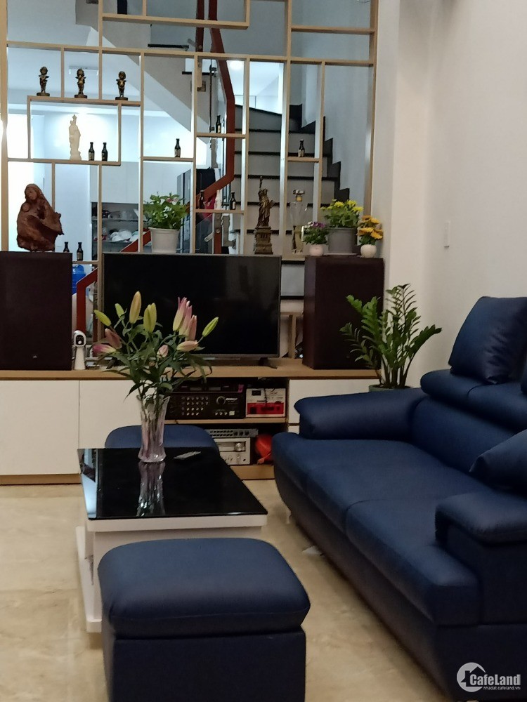 hạ giá 1 tỷ bán nhà đẹp hẻm xe hơi Vạn Kiếp Bình Thạnh 50m2 4 tầng 8 tỷ 2 TL