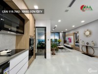 CH 3PN 100m2 góc, bc đông nam view Hồ tại Khai Sơn city. Giá từ 4.1 tỷ. ck 18.5%