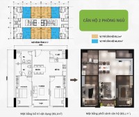 CĂN HỘ CAO CẤP 64M2 2PN CHUNG CƯ FANCY TOWER KĐT HƯNG PHÚ TP BẾN TRE