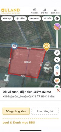 Ccg lô đất xã nhuận đức 1hecta(10.038m) có 2000m thổ cư