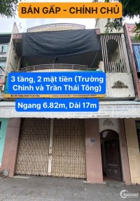 CHÍNH CHỦ CẦN BÁN Nhà 3 Tầng 2 Mặt Tiền Đường Trường Chinh và Trần Thái Tông