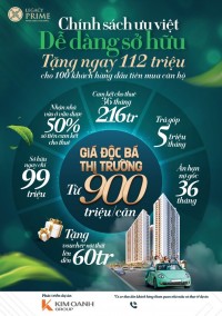 99tr có ngay căn hộ LEGACY PRIME TT Thành phố Thuận An, Bình Dương.