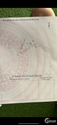 Đất lúa Mặt tiền Nguyễn Văn Trỗi, Giáp ranh Thị trấn Cần Đước, 1tỷ9 1 công TLCC