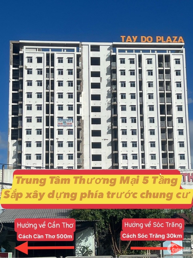 Chung cư 17 tầng mặt tiền QL 1A - Kế bên trường ĐH Võ Trường Toản