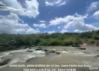 CẦN BÁN GẤP ĐẤT VIEW SUỐI 500M