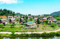 Bán 3 lô biệt thự nghỉ dưỡng Thang Mây Village giữa mặt hồ Thung lũng Bản Xôi