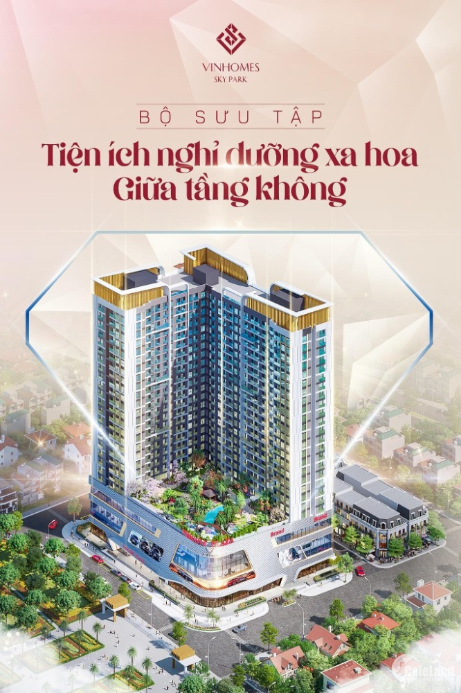 Bán căn chung cư Vinhomes sky park - Bắc Giang