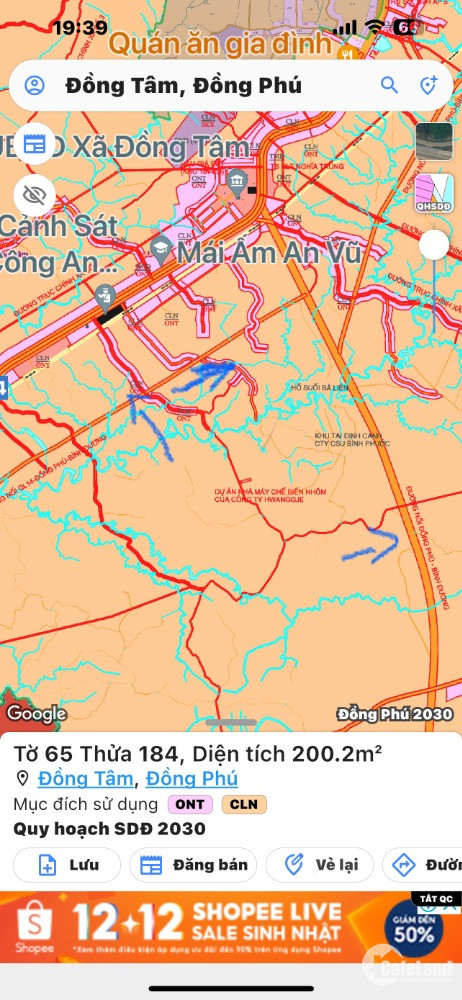 Đồng Tâm 1 lô cần bán gấp HẠ GIÁ 100tr