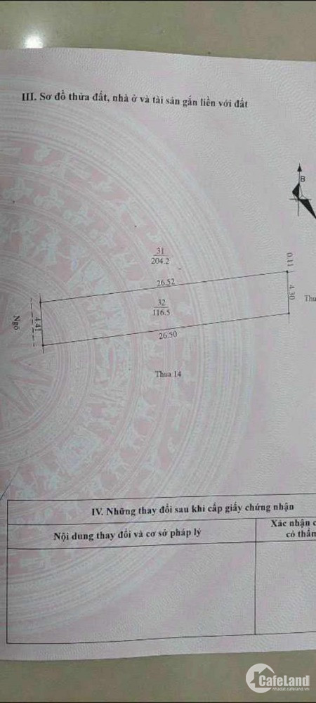 Bán đất tặng 7 phòng trọ đang KD khu Tứ Thông, Tứ Minh, TP HD, 116.5m2, mt 4.41m