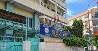 Nhà ngay trường THCS Đức Trí, Nguyễn Trãi, Q1 -  5 tầng -  ngang khủng 6,1m - gi
