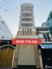 NHÀ MỚI ,ĐƯỜNG VĂN THÂN,P.8,QUẬN 6(4x17x68m2) 4 TẦNG(CẠNH BÀ LÀI $ PHẠM VĂN CHÍ)