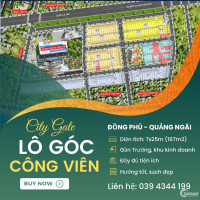 Lô góc ngay công viên Đồng Phú, gần trường học,trung tâm Anh ngữ-alo 039 4344199