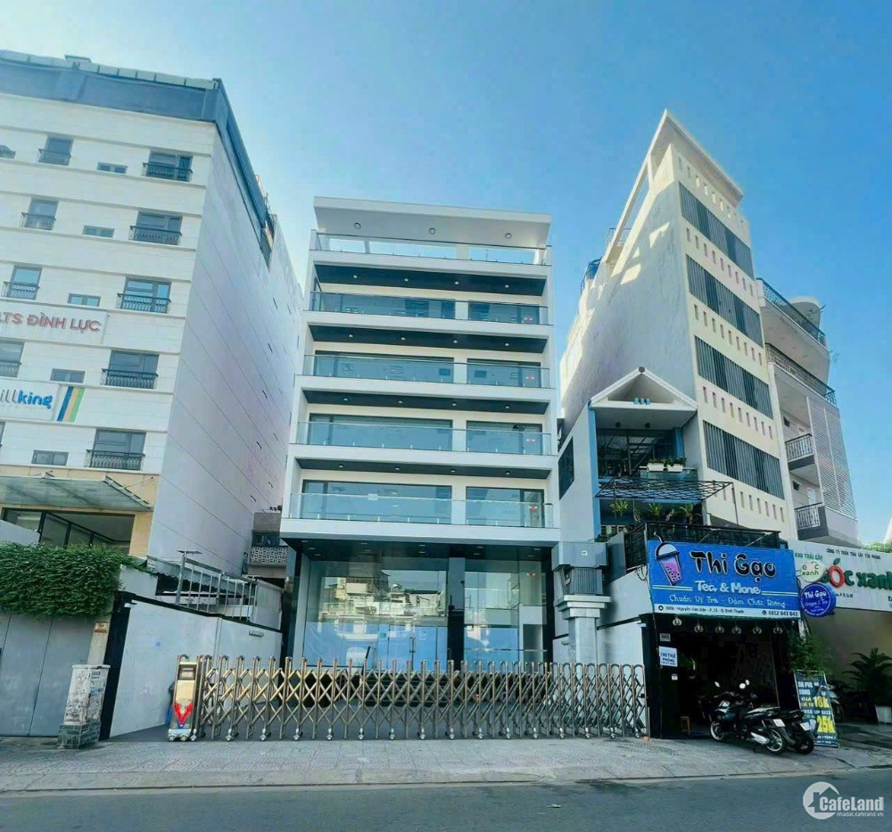 Bán Gấp Toà Nhà 130 TỶ HĐT: 4.2 Tỷ/Năm MT Nguyễn Văn Đậu P11. Bình Thạnh. DT 12