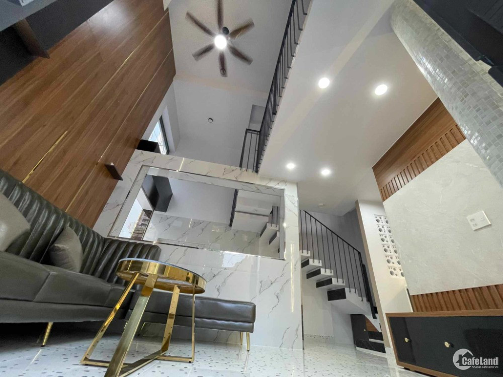 NHỈNH 5 TỶ - HẺM Ô TÔ VÀO NHÀ, LÊ HOÀNG PHÁI GÒ VẤP, 35M2, 5 TẦNG BTCT MỚI ĐẸP