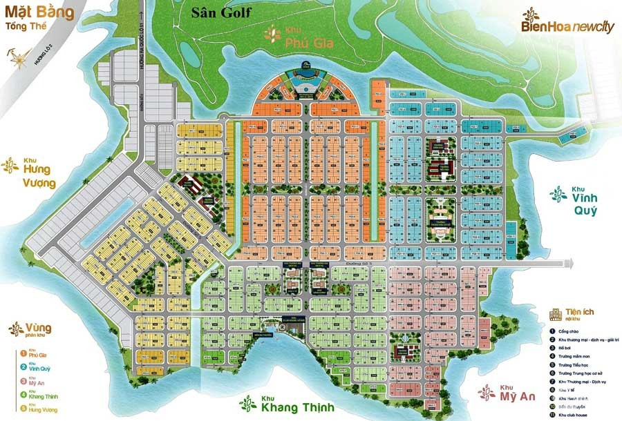 Chính chủ bán nền BIÊN HÒA NEW CITY - KHU HV1 - đường 13m