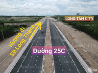 Nền biệt thự 500m2 mặt sau đường 25C nối cổng chính sân bay Long Thành