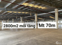 Cho thuê tầng 3. 2700m2 mỗi tầng ở Nguyễn Văn Linh. Thuê mọi mô hình