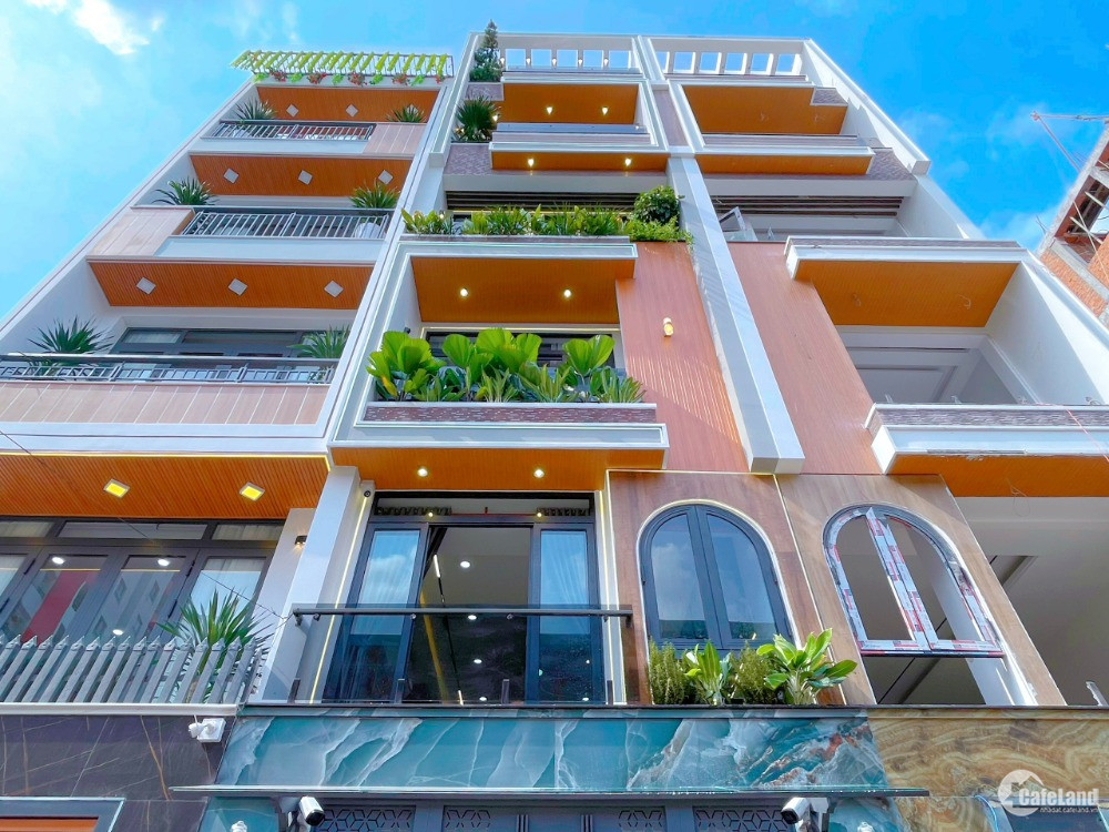 Hẻm xe tải 4x16m Phan Huy Ích, phường 14, Gò Vấp, 5 lầu, có thang máy = 11.868 t