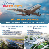 Đầu tư căn hộ Sân bay Long Thành chỉ với 0,5%/tháng. Booking giữ chỗ chỉ 20triệu