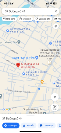 Bán Nhà 65m2 đi bộ ra Emart Phan Huy Ích Gò Vấp 2 tầng, 3pn chỉ hơn 5 tỷ