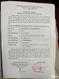 Bán 2 lô đất đấu giá tại xã Sài Sơn, Quốc Oai diện tích 95m2 và 100m2