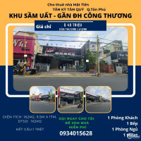 Cho thuê nhà mặt tiền Tân Kỳ Tân Quý 162m2, 40Triệu - NGANG gần 10M