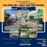 Cho thuê Mặt Bằng chợ Tân Hương 78m2, 18Triệu