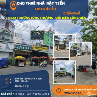 Cho thuê nhà mặt tiền Lưu Chí Hiếu 100m2, 14 triệu - cạnh trường CAO ĐẲNG