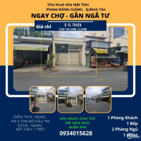 Cho thuê nhà mặt tiền Phạm Đăng Giảng 150m2, 15 triệu - NGAY CHỢ