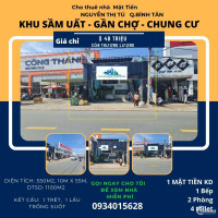 CHÍNH CHỦ-Cho thuê nhà mặt tiền Nguyễn Thị Tú 550m2,1Lầu, NGANG 10M