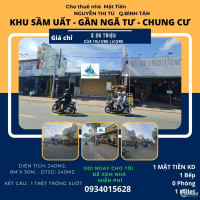 Cho thuê nhà Mặt Tiền Nguyễn Thị Tú 240m2, 28 Triệu - NGANG 8M