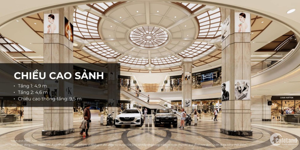 Bán Shophose TMDV Vinhomes giá chỉ 56 tr/ m2 sổ hồng