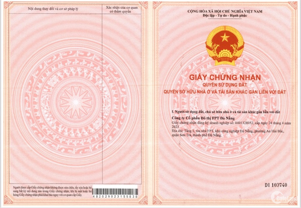 Đất nền khu V5 FPT City Đà Nẵng giá rẻ dễ đầu tư sinh lời chỉ 2,85 tỷ Sổ sẵn