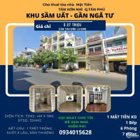 SỐC- Cho thuê nhà mặt tiền Tân Sơn Nhì 72m2, 3 Lầu+ST, 27Triệu-NGAY NGÃ TƯ