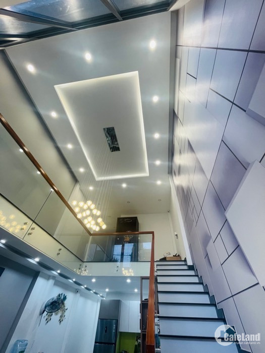 NHÀ 2 TẦNG ĐẸP MÊ LY - TẶNG FULL NỘI THẤT XỊN - 65M2 - NGANG 4.5M VUÔNG VỨC