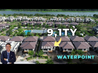 Biệt thự 225m2 có giá tốt nhất dự án Waterpoint | 2 mặt tiền công viên