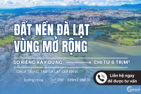 Đất Lạc Dương Đà Lạt sổ riêng xây dựng tự do, đường nhựa dân cư đông, cực đẹp