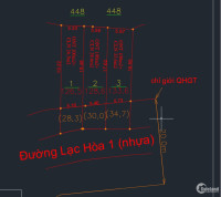 Bán Đất Mặt tiền Lạc Hoà 1, Diên hòa, diên khánh, Khánh hòa, QH rộng 20m