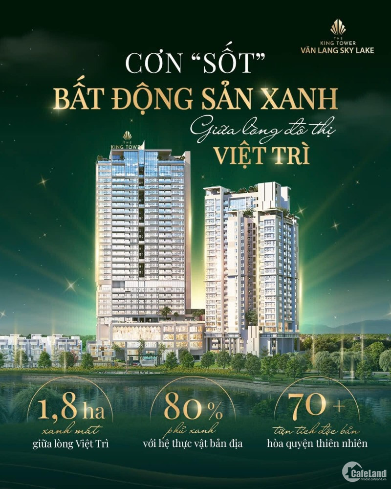 Thông tin dự án căn hộ chung cư Văn Lang Sky Lake - The King Tower - mở bán đợt