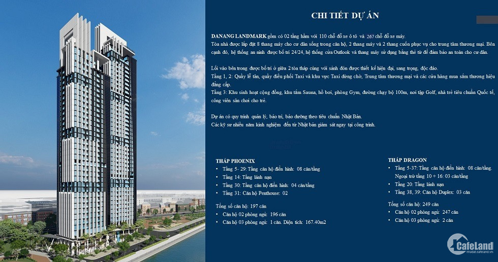 TIỆN ÍCH DỰ ÁN ĐÀ NẴNG LANDMARK TOWER - CĐT COSMOS HOUSING