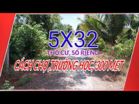 5x32 thổ cư cách chợ 300 met giá ngộp