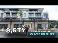 Bán shophouse có vị trí đẹp nhất Waterpoint | 2 mặt tiền full nội thất giá 8,5