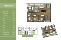 Bán căn hộ chung cư N03T2 Ngoại Giao Đoàn – 172m2 ( 4PN) ban công ĐN.