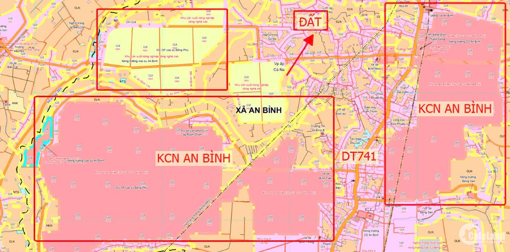 Bán lô đất ngang 10m thổ cư sẵn giá 3 tr/m2 ở Bình Dương