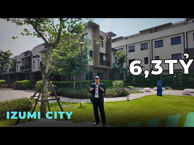 IZUMI CITY mở bán căn góc công viên với giá rẻ bất ngờ 7x18m chiết khấu từ CDT