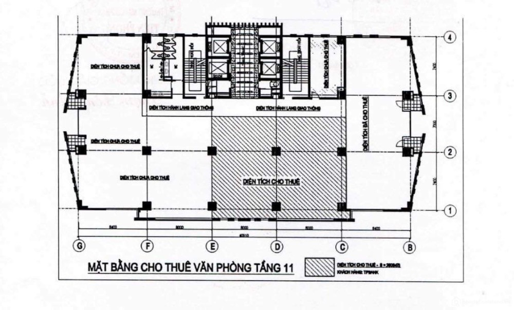 Văn phòng cho thuê tại Vinh, Nghệ An. Diện tích 200m2