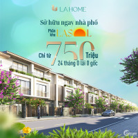 Chỉ từ 750 triệu sở hữu ngay nhà phố 3 tầng LA HOME - Chiết khấu hấp dẫn