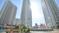 Bán căn hộ chung cư khu đô thị thành phố giao lưu - tòa An Bình City - 114m2 ( 3